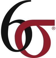 black and red 6 sigma symbol