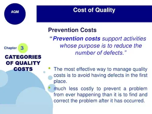Prevention Costs